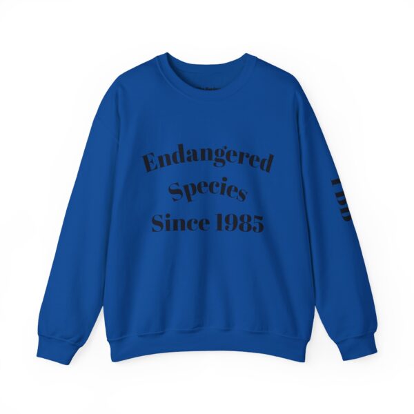Endangered Species Crewneck Sweatshirt | Eco-Friendly Casual Wear, Gift for Nature Lovers, Conservation Awareness Apparel, Vintage Style - Image 18