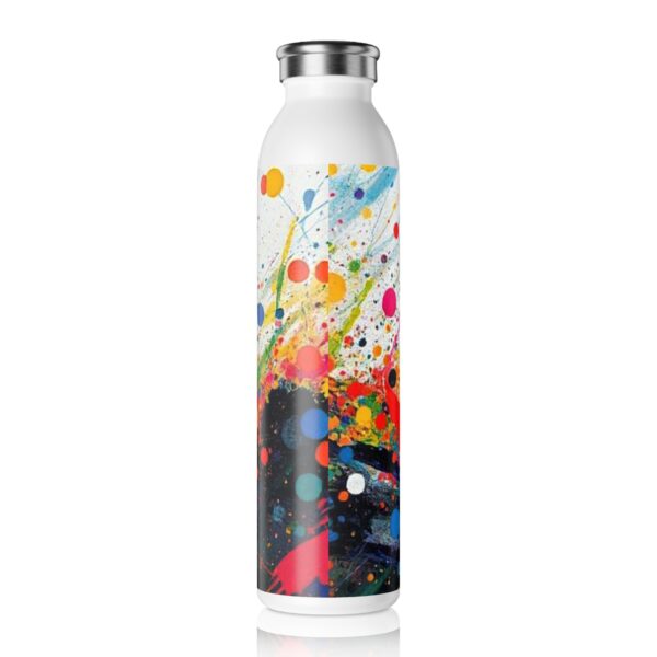 Vibrant Slim Water Bottle - Colorful Drinkware for Fitness, Travel, Yoga, Gifts for Her, Eco-Friendly Hydration - Image 5