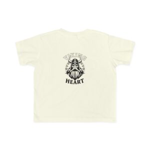 Toddler Viking Tee - Viking Heart Shirt, Cute Kids Tee, Baby Viking Apparel, Nordic Theme T-Shirt, Children's Graphic Shirt