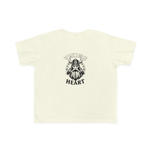 Toddler Viking Tee - Viking Heart Shirt, Cute Kids Tee, Baby Viking Apparel, Nordic Theme T-Shirt, Children's Graphic Shirt