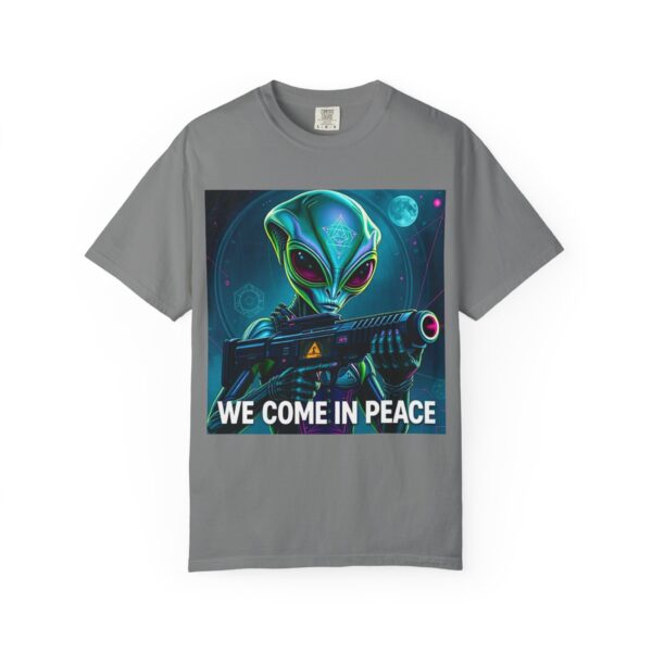 Alien Graphic Tee, Unisex T-Shirt, Science Fiction Shirt, Cool Graphic Tee, Men’s and Women’s Casual Wear, Gift for Alien Lovers - Image 3
