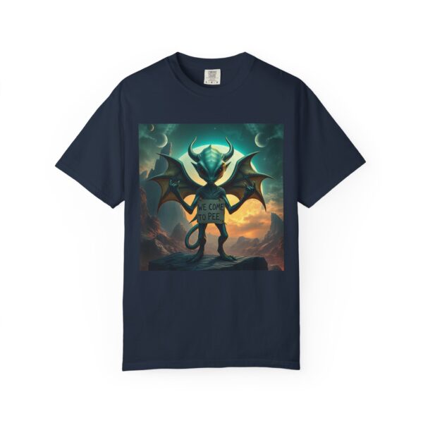 T-shirt with Funny Alien Design, Fantasy Shirt, Graphical Tee, Unique Gift, Casual Wear - Image 11