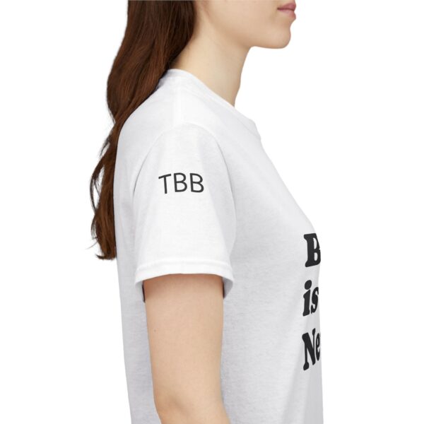 Unisex Heavy Cotton Tee - 'Boring is the New Black' Casual Tee, Trendy Graphic T-Shirt, Everyday Wear, Gift for Friends, Mom and Dad Gift - Image 4