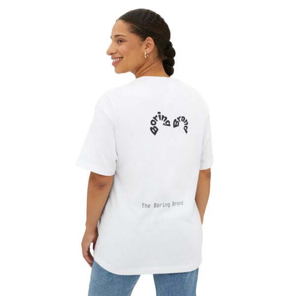 Boring Brand Unisex Oversized Boxy Tee - Casual Comfort & Trendy Style - Image 4