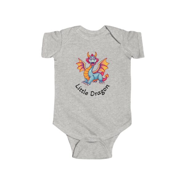 Adorable Little Dragon Infant Bodysuit, Baby Dragon Onesie, Cute Baby Shower Gift, Toddler Clothing, Playful Infant Outfit - Image 4