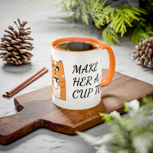Colorful Coffee & Tea Mugs - Fun Gift for Coffee Lovers, Ideal for Birthdays, Holidays, and Home Decor, Make Him a Cup Too, Cute Coffee Cup, [...] - Image 16