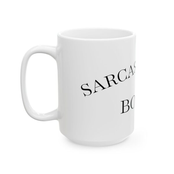 Ceramic Mug - "Bored" Coffee Cup, Funny Gift for Coffee Lovers, Home Office Decor, Unique Kitchenware, Minimalist Drinkware - Image 8