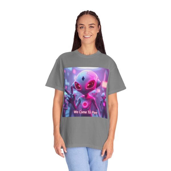 Whimsical Alien T-shirt | Humorous Graphic Tee, Unisex Top, Fun Casual Wear, Gift for Sci-Fi Lovers, Unique Statement Shirt - Image 9