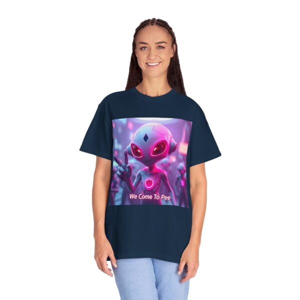 Whimsical Alien T-shirt | Humorous Graphic Tee, Unisex Top, Fun Casual Wear, Gift for Sci-Fi Lovers, Unique Statement Shirt - Image 12