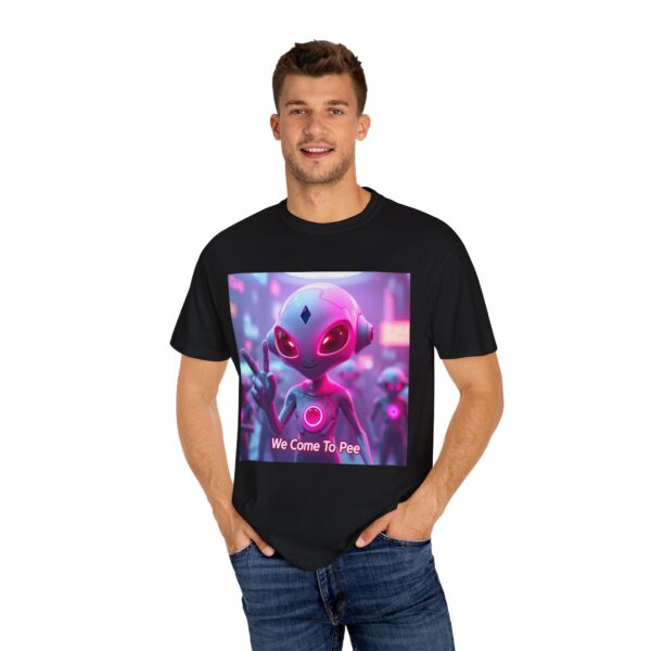Whimsical Alien T-shirt | Humorous Graphic Tee, Unisex Top, Fun Casual Wear, Gift for Sci-Fi Lovers, Unique Statement Shirt - Image 14