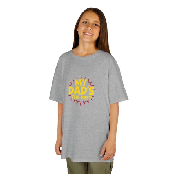 Kids Graphic Tee, My Dad's the Best, Father's Day Gift, Birthday Shirt, Funny Kids Apparel, Family Outing Wear - Image 6