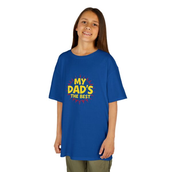 Kids Graphic Tee, My Dad's the Best, Father's Day Gift, Birthday Shirt, Funny Kids Apparel, Family Outing Wear - Image 14
