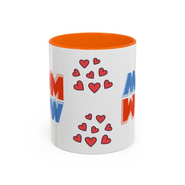 Mom Wow Coffee Mug | Cute Gift for Mom | Heart Design | Funny Coffee Cup | Perfect for Mother’s Day, Birthdays, Any Occasion - Image 21