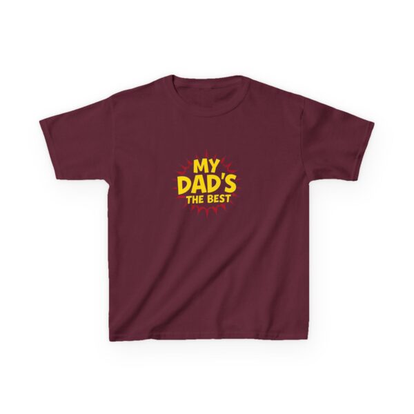 Kids Graphic Tee, My Dad's the Best, Father's Day Gift, Birthday Shirt, Funny Kids Apparel, Family Outing Wear - Image 7