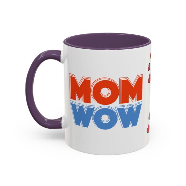Mom Wow Coffee Mug | Cute Gift for Mom | Heart Design | Funny Coffee Cup | Perfect for Mother’s Day, Birthdays, Any Occasion - Image 27