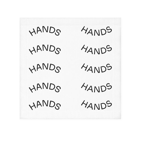 Chic Hand Towel for Home Spa Day, Self-Care Gift, Cotton Hand Cloth for Makeup Removal, Bathroom Essential, Minimalist Decor - Image 2