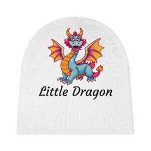 Cute Dragon Baby Beanie, Infant Hat, Newborn Gift, Birthday Celebration, Baby Shower Favor, Cozy Winter Wear