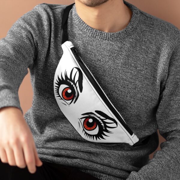 Stylish Fanny Pack with Eye Design, Trendy Bag for Festivals, Summer Outings, Travel Accessories, Unique Gift Idea - Image 4