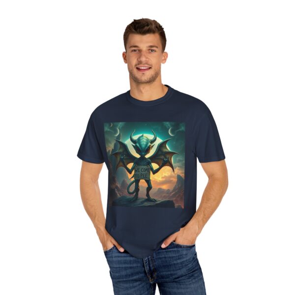 T-shirt with Funny Alien Design, Fantasy Shirt, Graphical Tee, Unique Gift, Casual Wear - Image 12