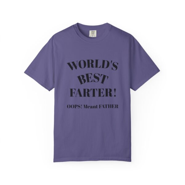 Funny Father's Day T-Shirt, World's Best Farter Tee, Gift for Dads, Humorous Dad Shirt, Unisex Casual Wear - Image 15