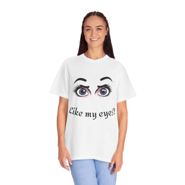 Playful Eye Graphic Tee, Unisex Fun T-Shirt for Casual Outings, Gifts for Friends, Unique Statement Top - Image 3