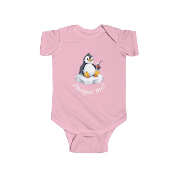 Cute Penguin Infant Bodysuit - Perfect for Baby Showers, Birthdays, Everyday Wear, New Parents, Gift for Babies - Image 10