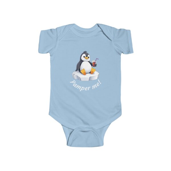 Cute Penguin Infant Bodysuit - Perfect for Baby Showers, Birthdays, Everyday Wear, New Parents, Gift for Babies - Image 6