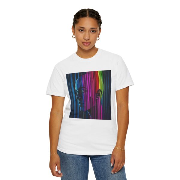 Vibrant Art-Print T-Shirt, Colorful Graphic Tee, Unisex Streetwear, Retro Apparel, Gift for Art Lovers, Casual Summer Style - Image 8