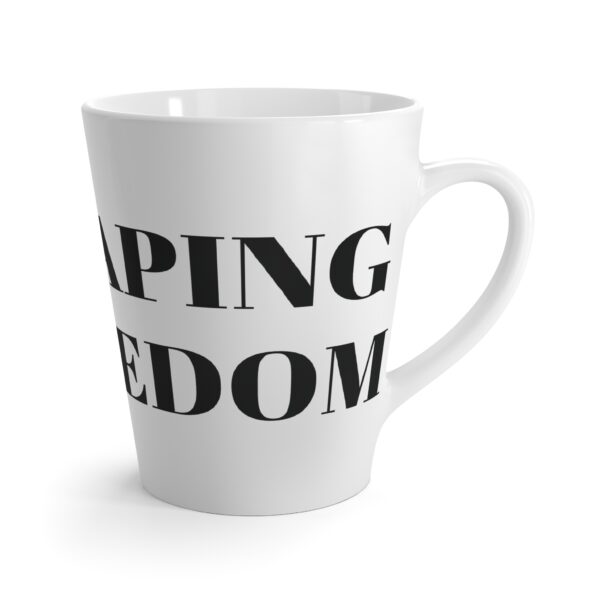 Escape Boredom Latte Mug - Funny Coffee Cup for Home, Office, Gifts, Birthdays, Kitchen Decor, Espresso Lover - Image 3