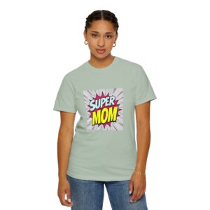 Super Mom Vintage T-Shirt, Gift for Moms, Mother's Day Tee, Unisex Graphic Tee, Casual Wear, Superhero Mom Apparel