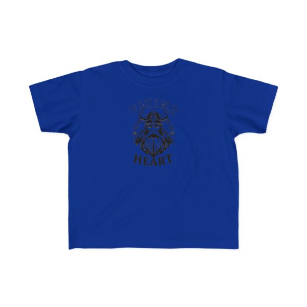 Toddler Viking Tee - Viking Heart Shirt, Cute Kids Tee, Baby Viking Apparel, Nordic Theme T-Shirt, Children's Graphic Shirt - Image 9