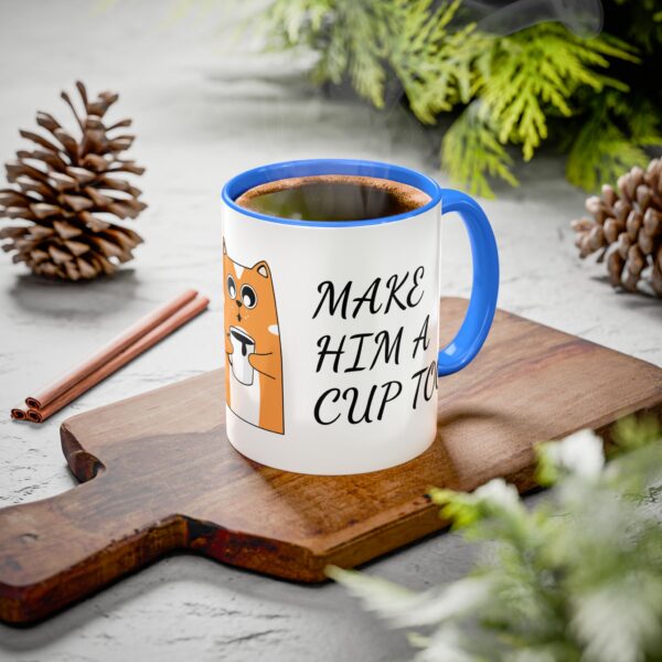 Colorful Coffee Mugs - Fun Gift for Coffee Lovers, Ideal for Birthdays, Holidays, and Home Decor, Make Him a Cup Too, Cute Coffee Cup, [...] - Image 12