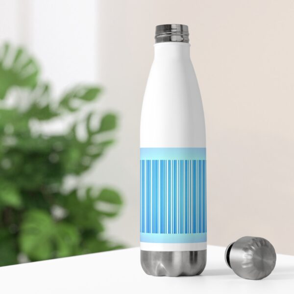 Cool Blue Insulated Water Bottle, Eco-Friendly Travel Mug, Reusable Drink Container, Sports Bottle, Summer Hydration Gift - Image 6