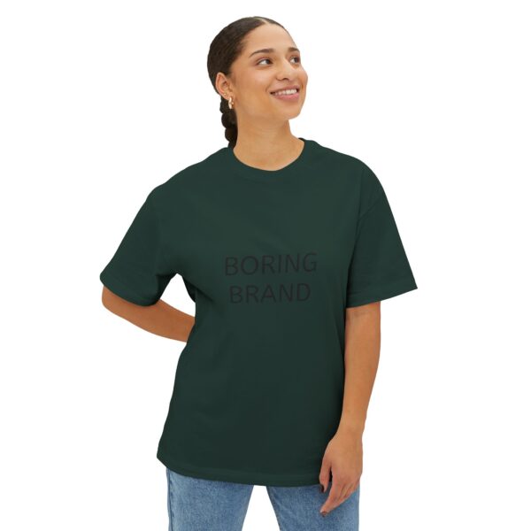 Boring Brand Unisex Oversized Boxy Tee - Casual Comfort & Trendy Style - Image 15