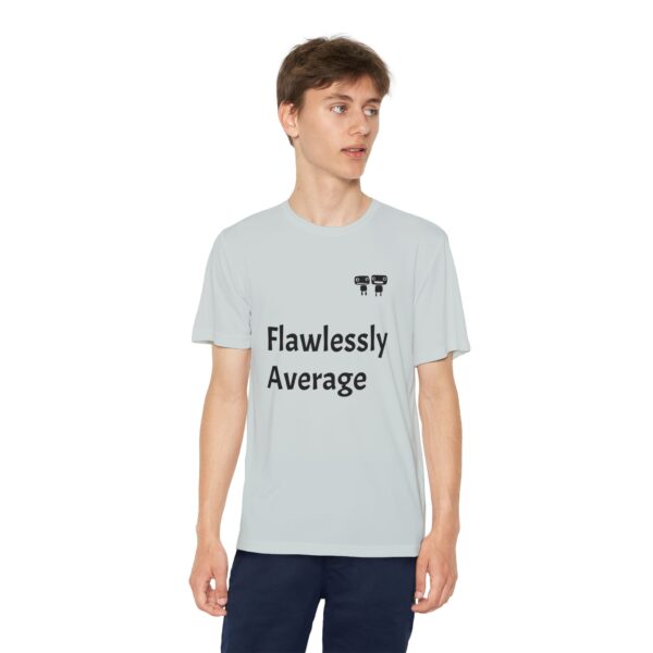 Flawlessly Average Youth Tee, Kids Sport Shirt, Fun Graphic T-Shirt, Casual Everyday Wear, Birthday Gift, Unique Competition Outfit - Image 7