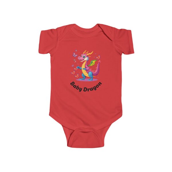 Colorful Baby Dragon Bodysuit, Cute Infant Onesie, Baby Shower Gift, Toddler Playwear, Fun Nursery Outfit - Image 8