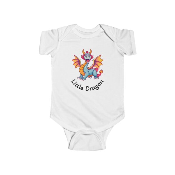 Adorable Little Dragon Infant Bodysuit, Baby Dragon Onesie, Cute Baby Shower Gift, Toddler Clothing, Playful Infant Outfit - Image 3