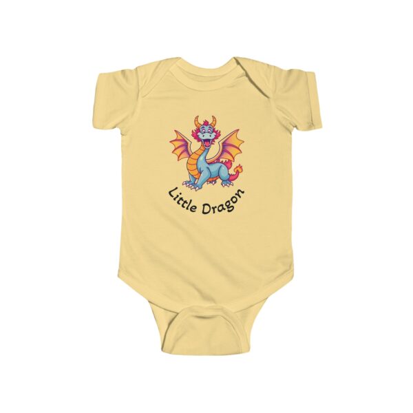 Adorable Little Dragon Infant Bodysuit, Baby Dragon Onesie, Cute Baby Shower Gift, Toddler Clothing, Playful Infant Outfit - Image 6