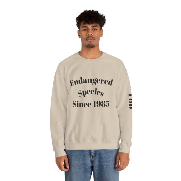 Endangered Species Crewneck Sweatshirt | Eco-Friendly Casual Wear, Gift for Nature Lovers, Conservation Awareness Apparel, Vintage Style - Image 13