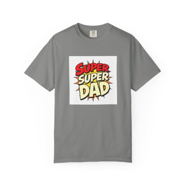 Super Dad Garment-Dyed T-shirt, Father's Day Gift, Casual Wear, Birthday Shirt, Unique Dad Tee, Family Celebration Top - Image 11