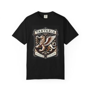 Tartaria Graphic Tee | Unisex Garment-Dyed T-Shirt, Vintage Style Shirt, Unique Gift, Casual Wear, Summer Style, Statement Piece