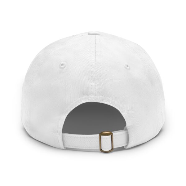 Stylish Dad Hat with Leather Patch, Casual Cap for Dads, Trendy Gift for Men, Summer Fashion Accessory, Outdoor Sports Hat - Image 3
